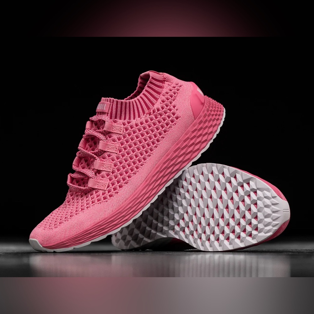 NOBULL Pink Knit Runner Sneakers
